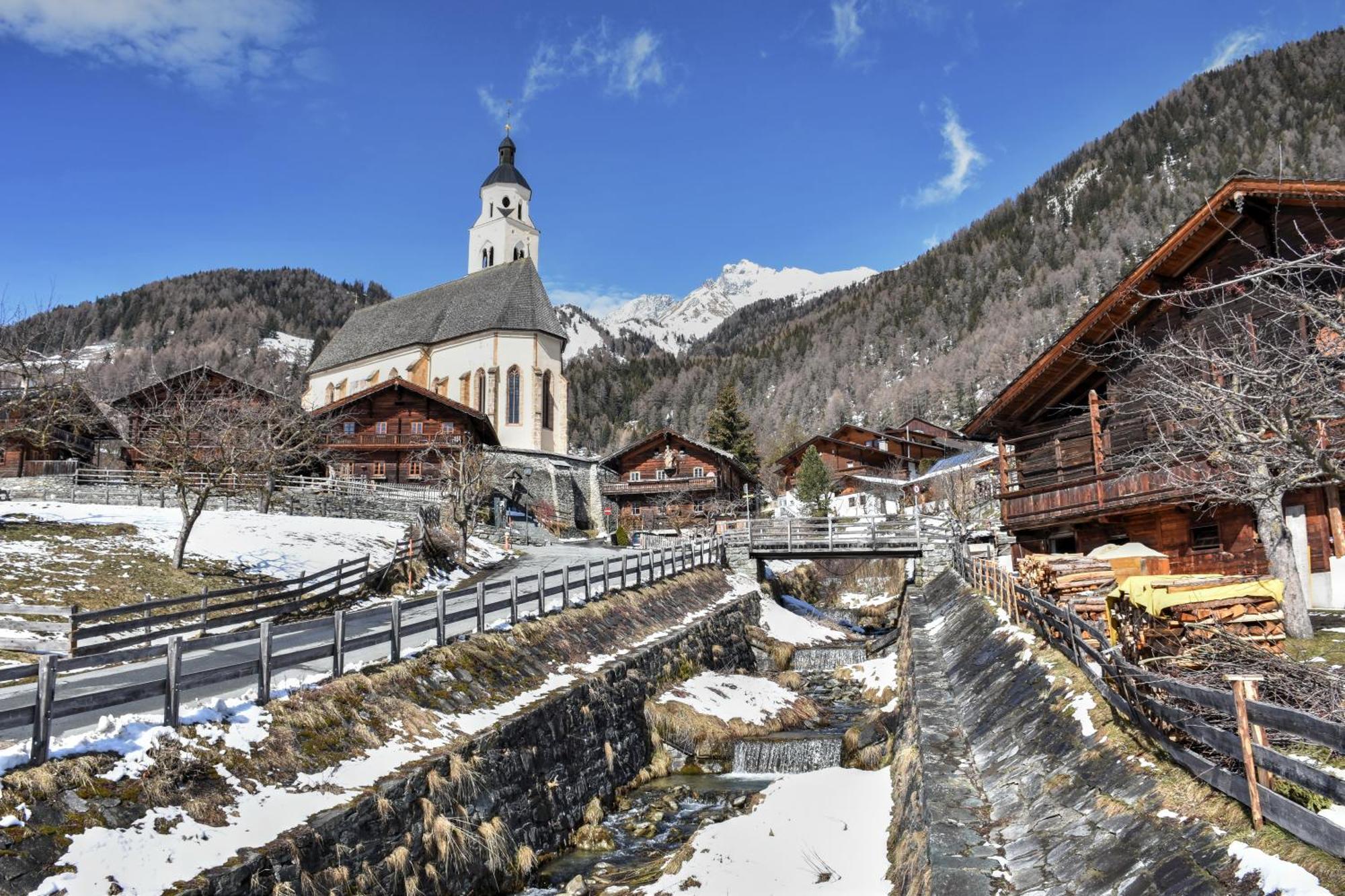 Ferienhaus Enzian Prägraten Buitenkant foto